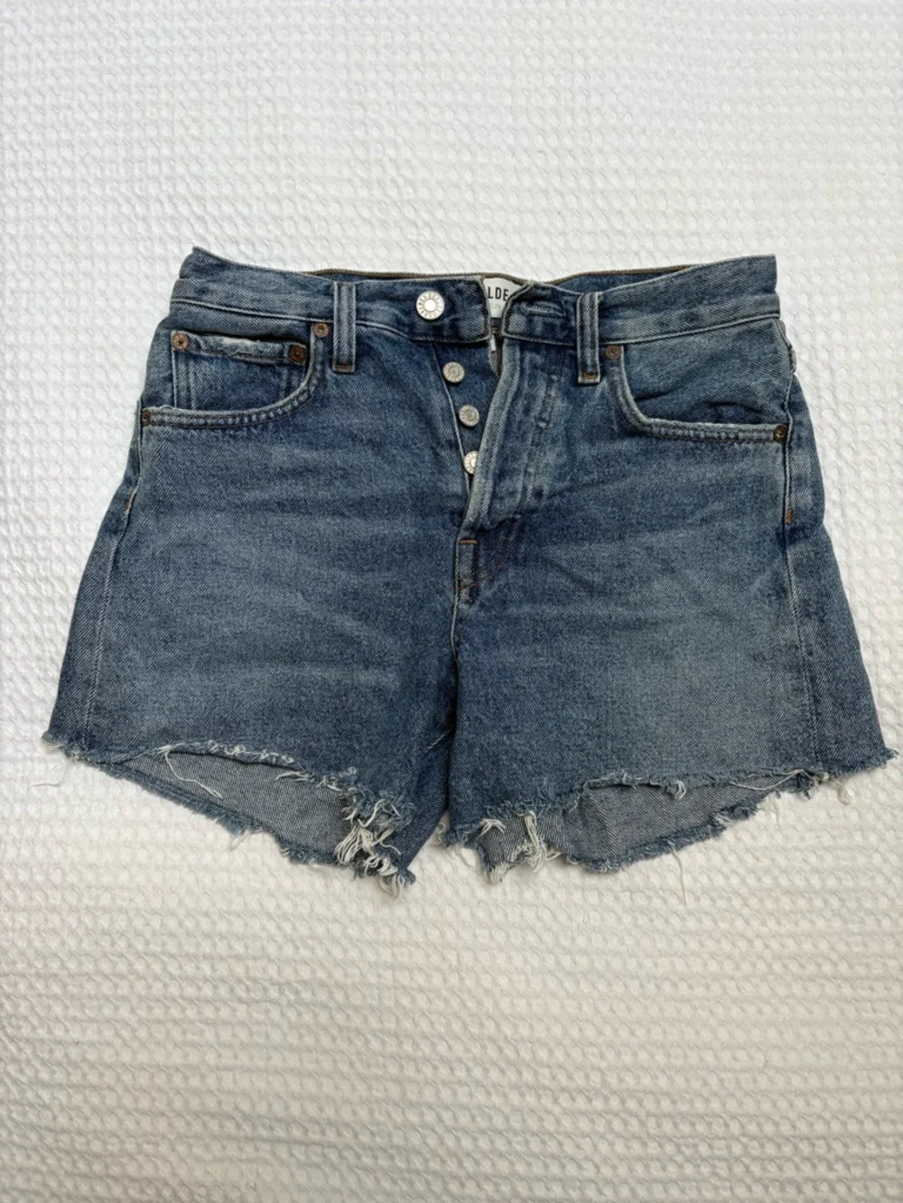 Agolde Parker Long Short Size 23 - Picture 3 of 6